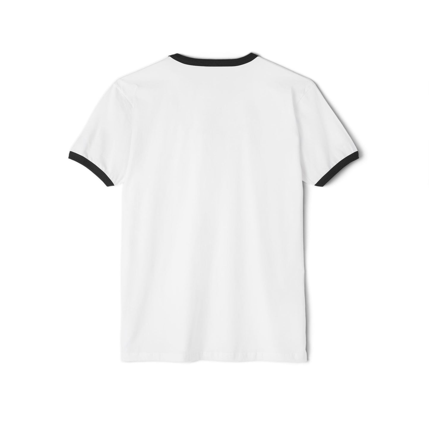 Always You Ringer T-Shirt — Retro Cream Tee with Navy Trim